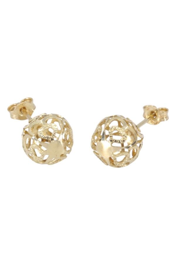 Boucles d'Oreilles Boules - photo 3