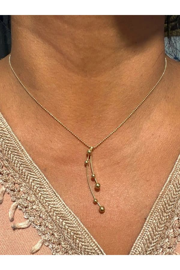 Collier Moderne Boules - photo 2