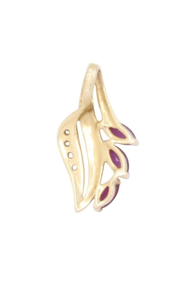 Pendentif Moderne Rubis - photo 3