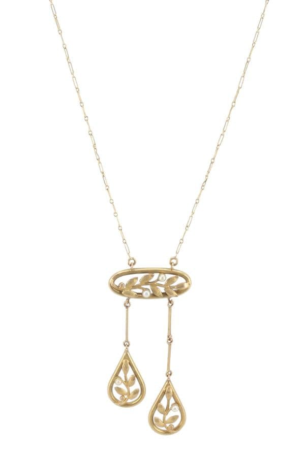 Collier Bayadere Art Nouveau