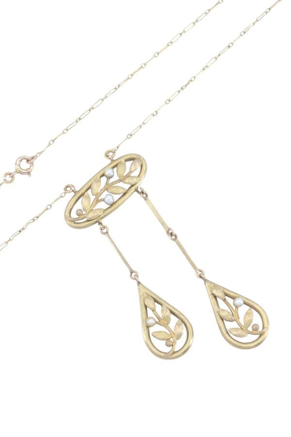 Collier Bayadere Art Nouveau - photo 3