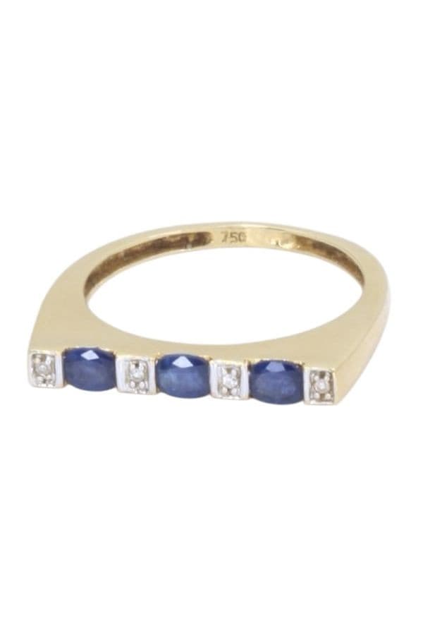 Bague Saphir et Diamant - photo 6