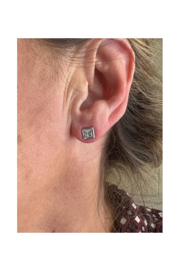 Clous Carrés Diamants - photo 2