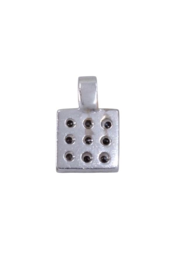 Pendentif Carré Diamants - photo 3