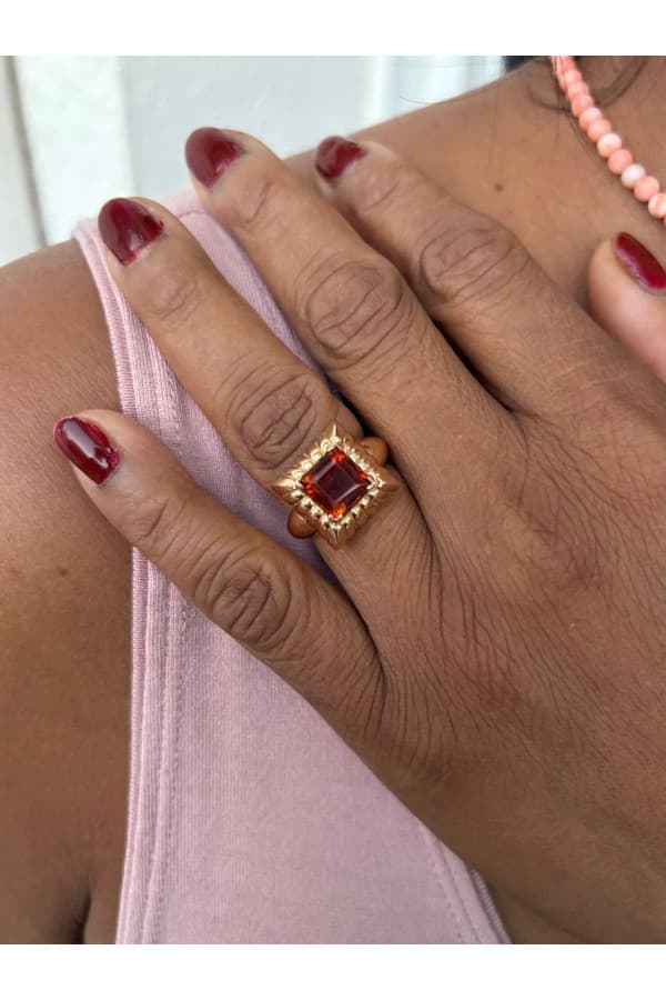 Bague Citrine Moderne - photo 2