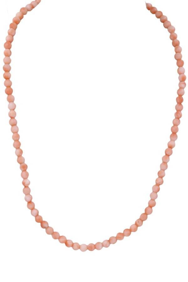 COLLIER ANCIEN CORAIL, photo 2 sur 3