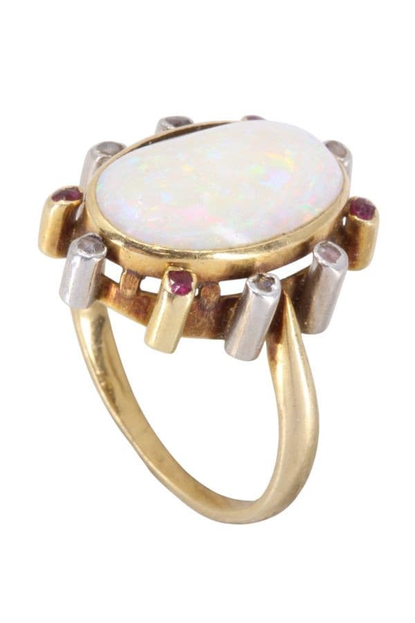 Bague Opale Ancienne - photo 4