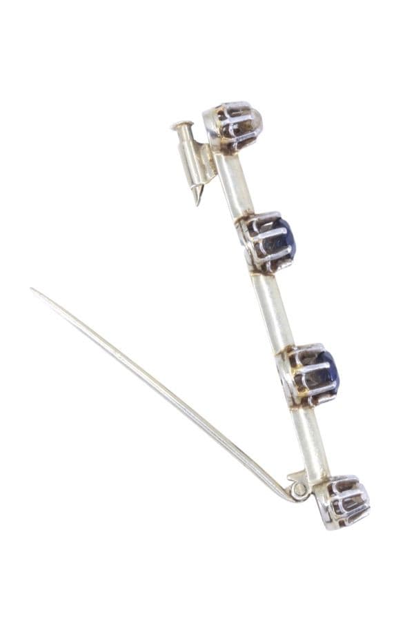 Barrette Saphirs et Diamants - photo 2