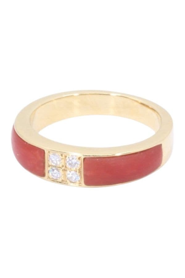 Bague Corail et Diamants - photo 6