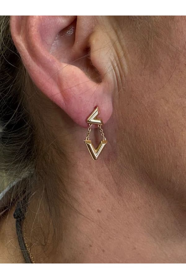 Boucles d'Oreilles L. Vuitton Volt Upside Down - photo 2