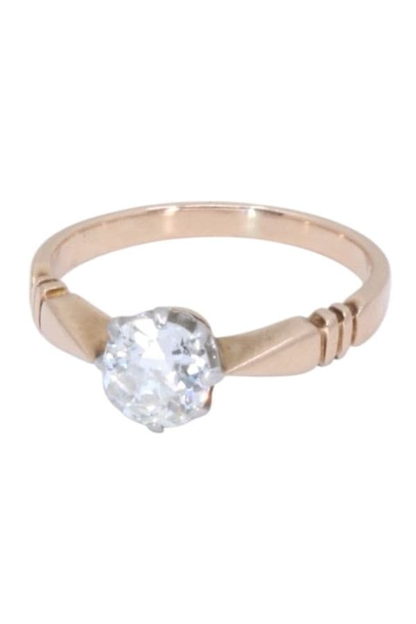 Solitaire Ancien Diamant - photo 6