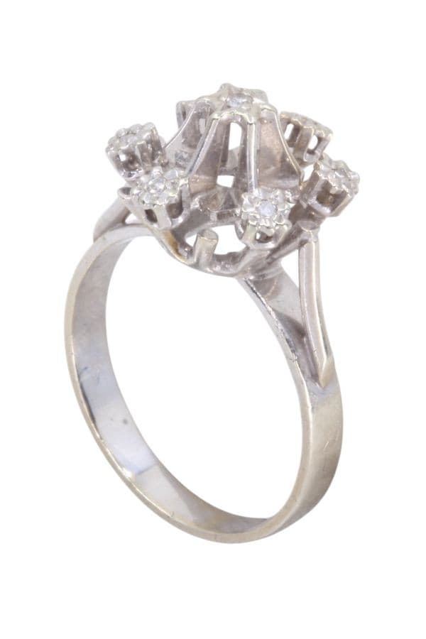 Bague Fleur Diamants - photo 4
