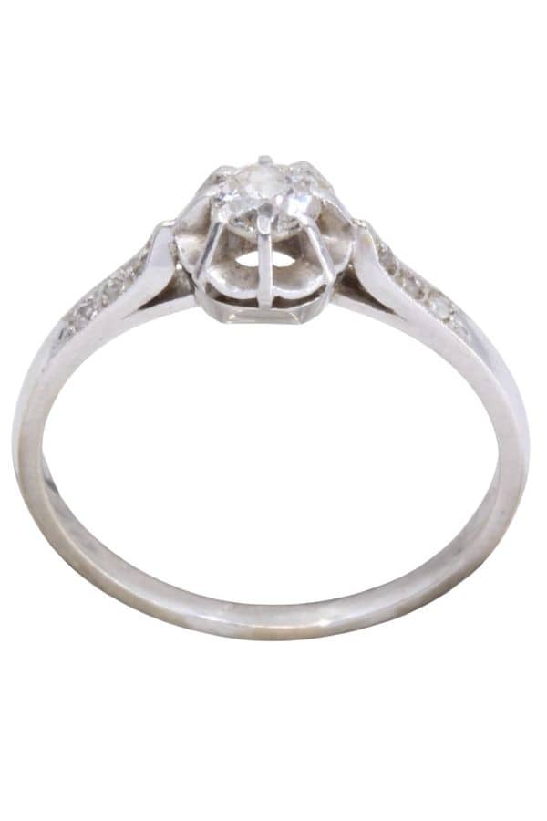 SOLITAIRE ANCIEN DIAMANTS, photo 2 sur 3