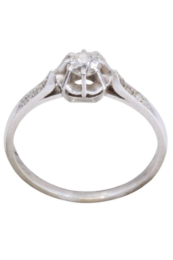 Solitaire Ancien Diamants
