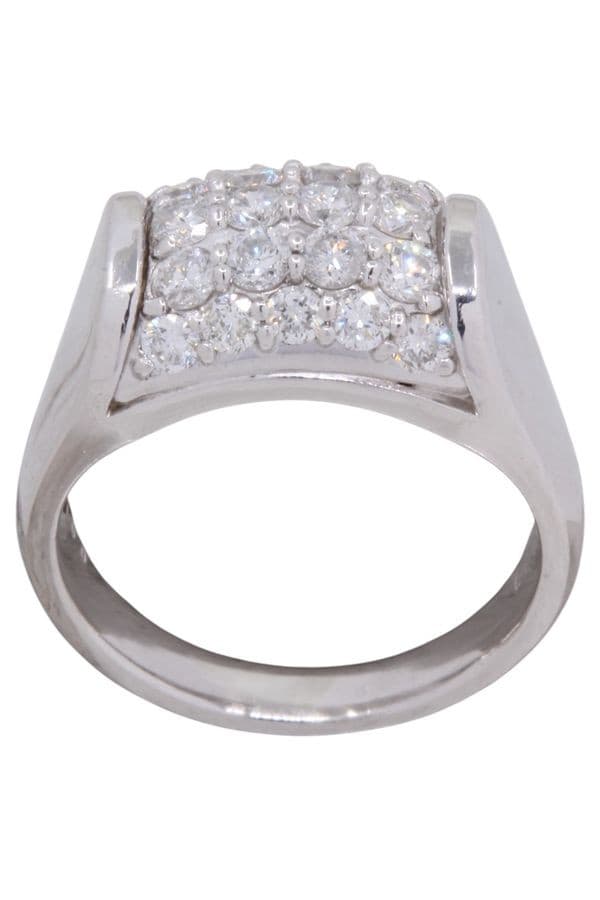 Bague Platine et Diamants