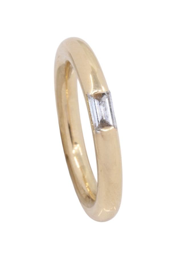 Bague Solitaire Diamant Moderne - photo 5