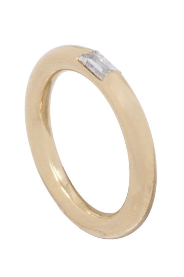 Bague Solitaire Diamant Moderne - photo 4