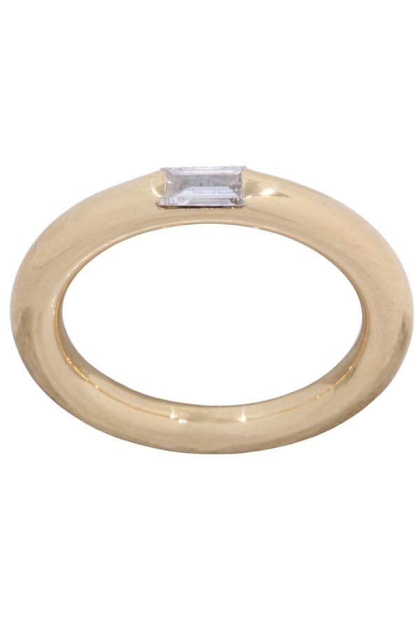 Bague Solitaire Diamant Moderne