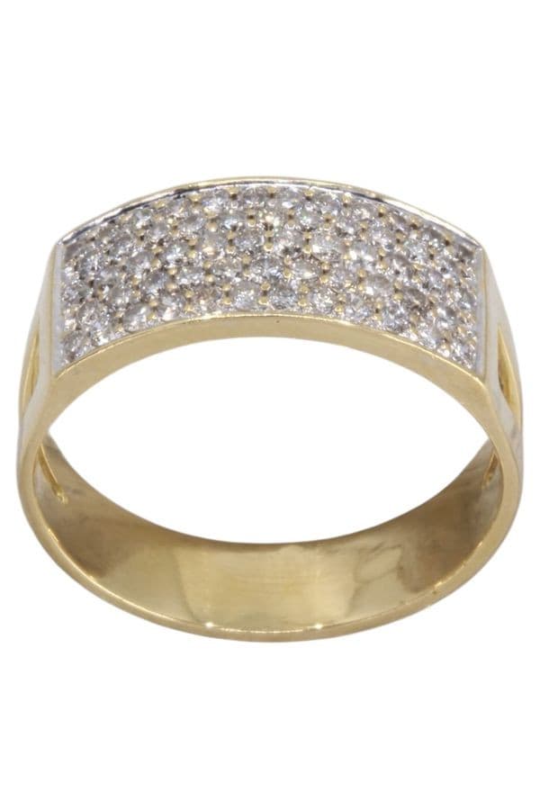Bague Pavage Diamants
