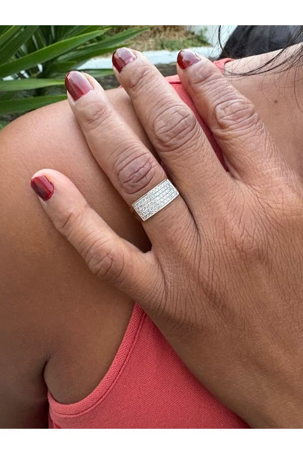 Bague Pavage Diamants - photo 2