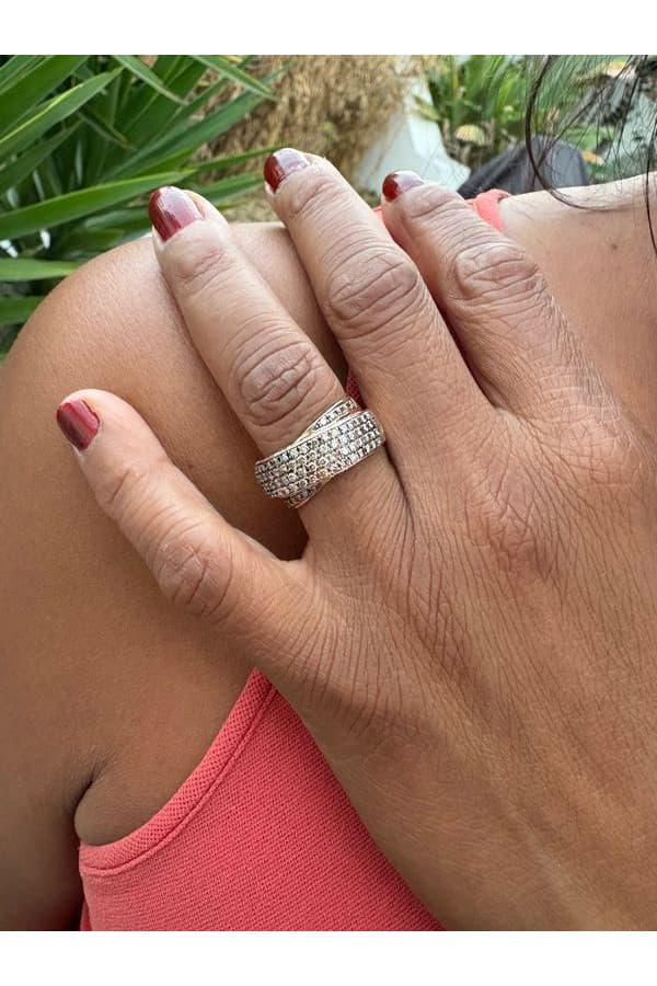 Bague Pavage Diamants - photo 2