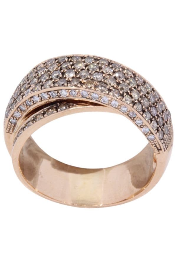Bague Pavage Diamants