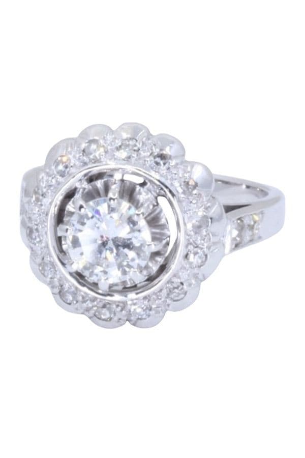 Bague Fleur Diamants Moderne - photo 6
