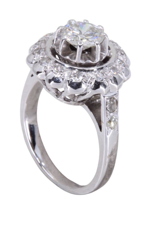 Bague Fleur Diamants Moderne - photo 4