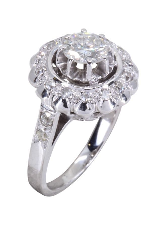 Bague Fleur Diamants Moderne - photo 3