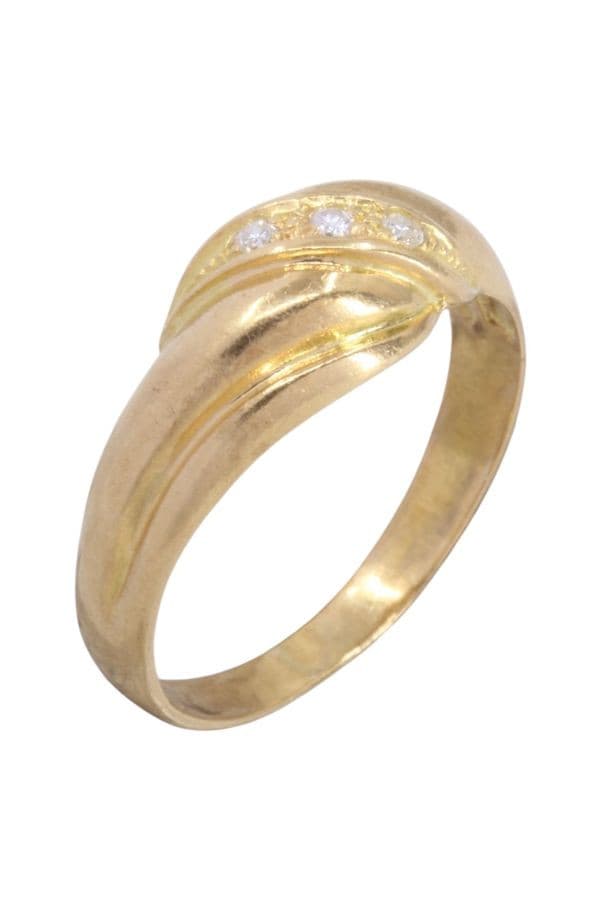 Bague Entrelacée Diamants - photo 3