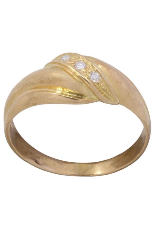 Bague Entrelacée Diamants