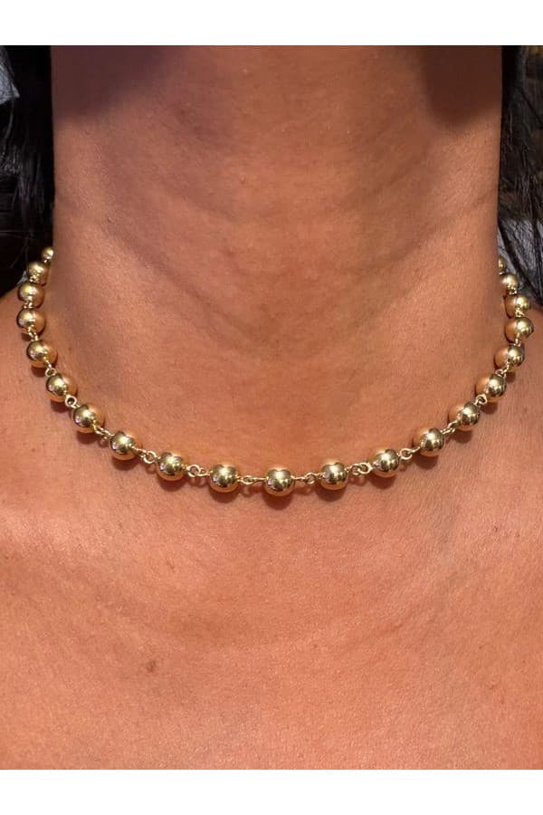 Collier Boules Moderne - photo 2