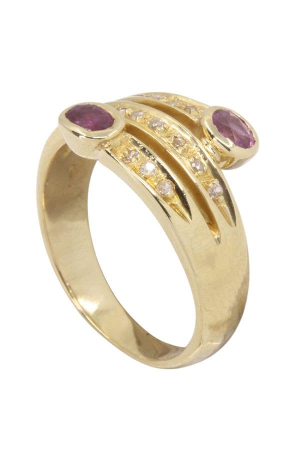 Bague Moderne Rubis et Diamants - photo 4