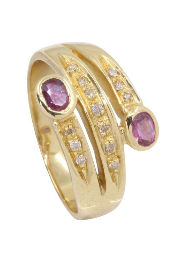 Bague Moderne Rubis et Diamants - photo 5