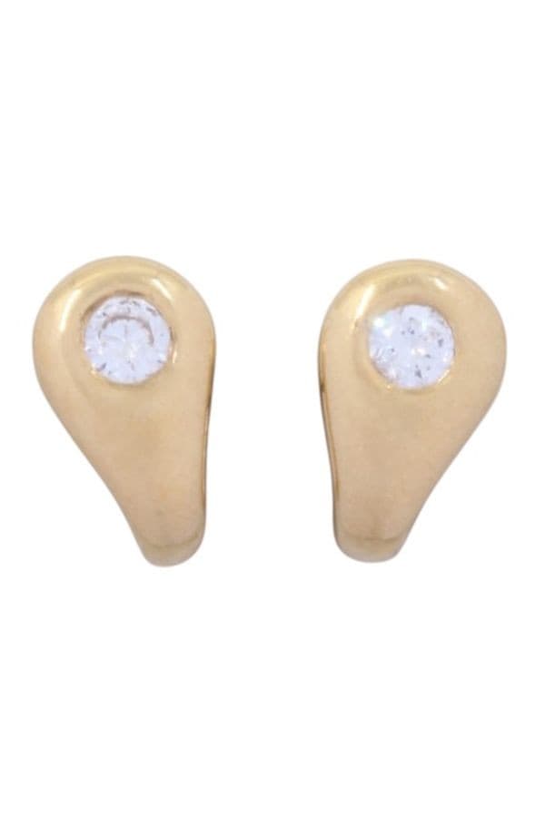 Boucles d'Oreilles Moderne Diamants - photo 2
