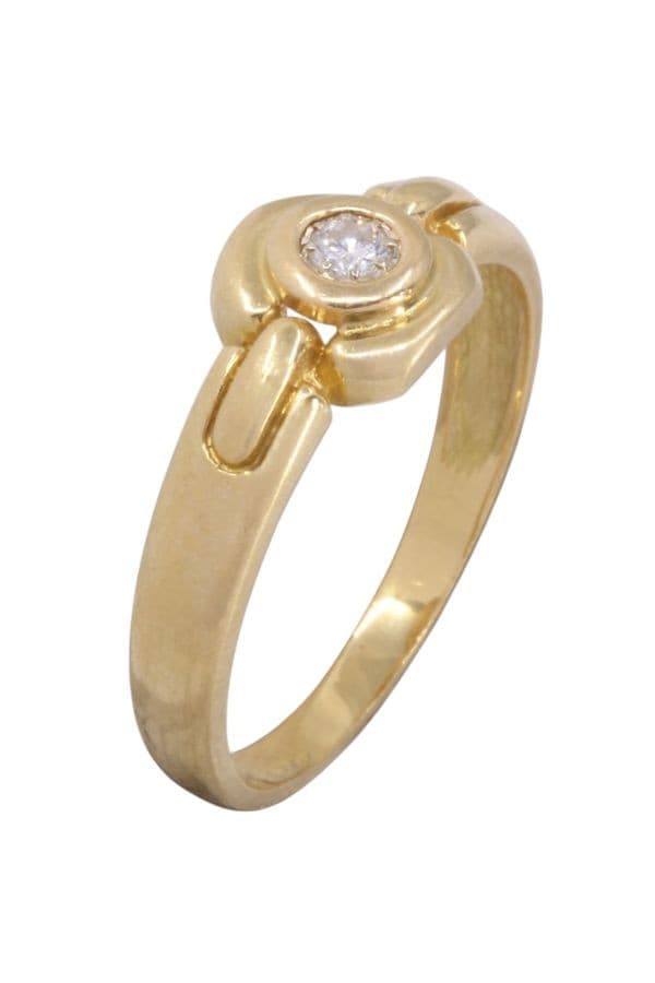 Bague Solitaire Serti Clos - photo 3