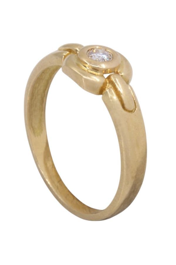Bague Solitaire Serti Clos - photo 4