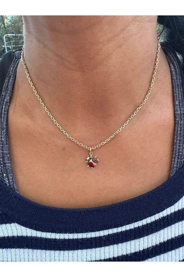 Pendentif Coccinelle - photo 2