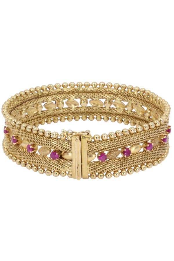Bracelet Ancien Rubis - photo 3
