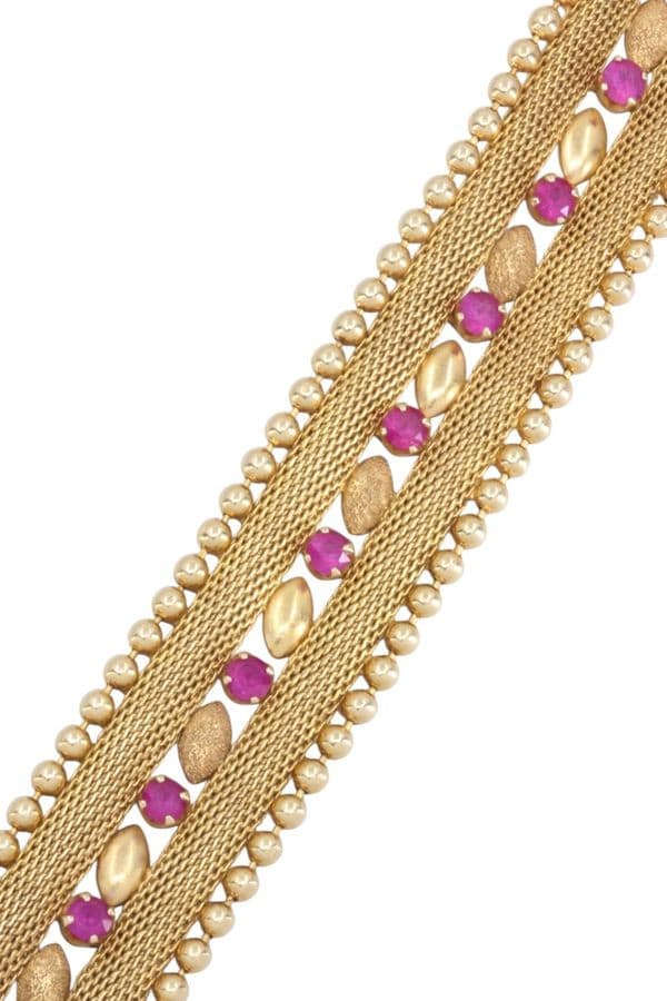 Bracelet Ancien Rubis - photo 4