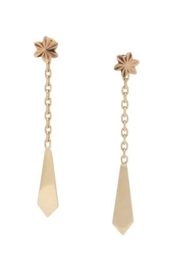BOUCLES D'OREILLES PENDANTES, photo 2 sur 3