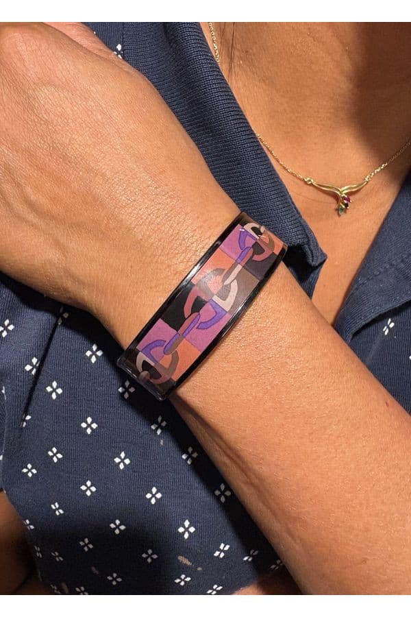Bracelet Hermes Chaine d'Ancre Email - photo 2