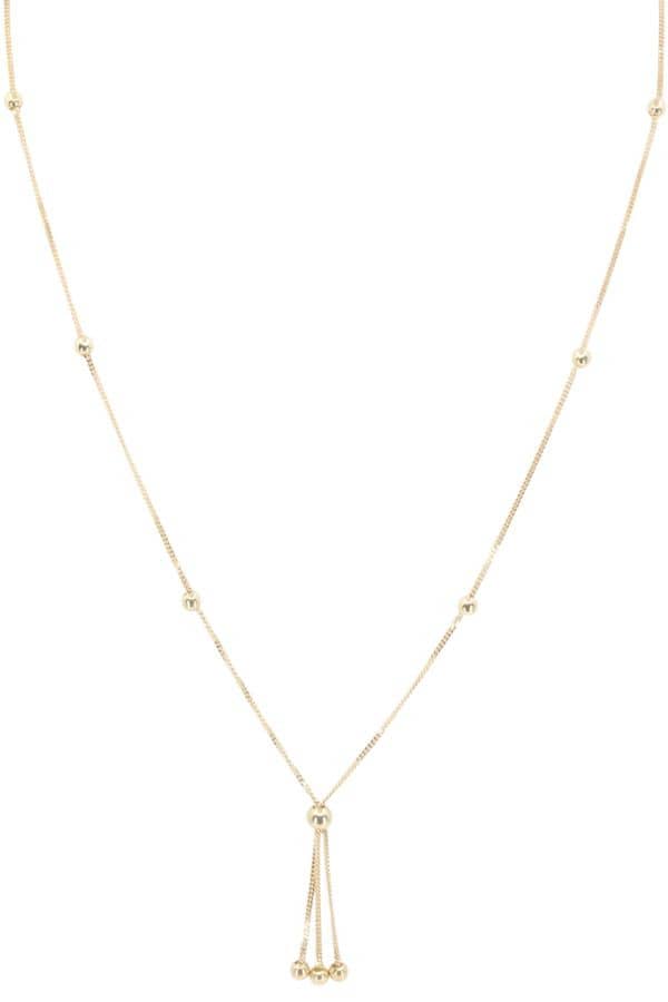 COLLIER BOULES MODERNE, photo 2 sur 3