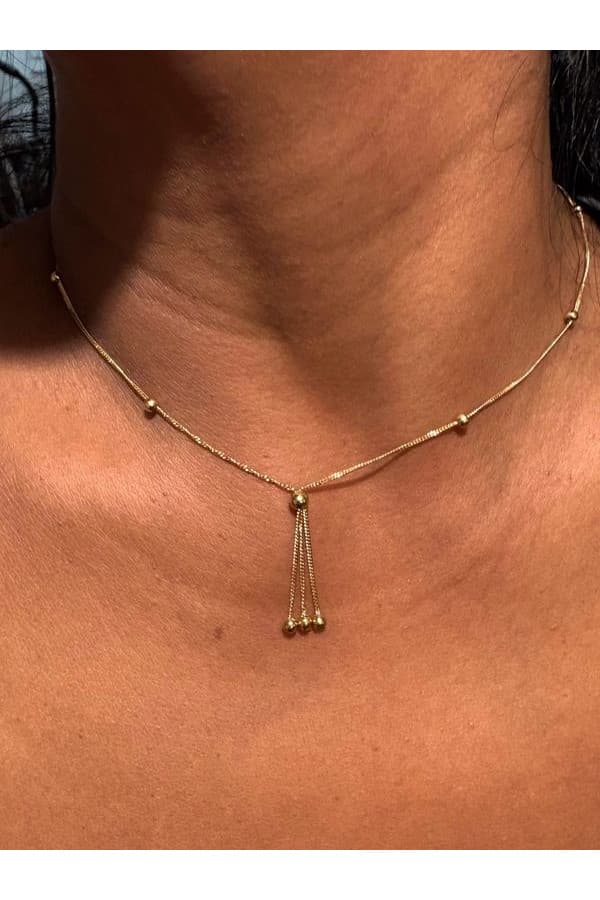Collier Boules Moderne - photo 2