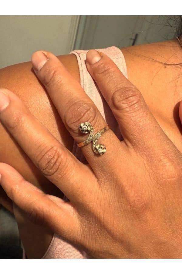 Bague Toi et Moi Diamants - photo 2