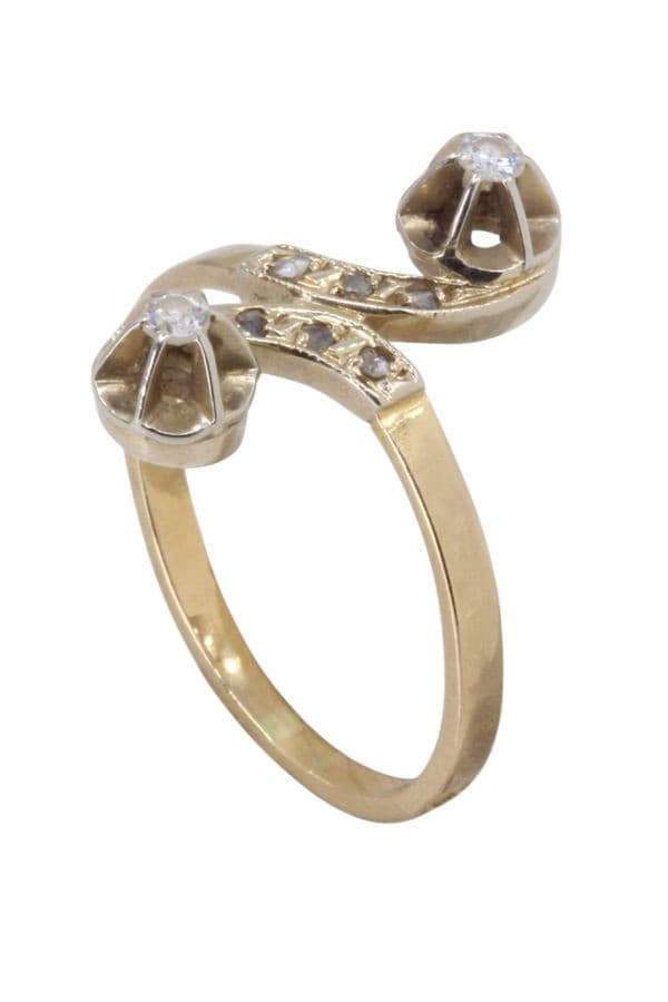 Bague Toi et Moi Diamants - photo 4