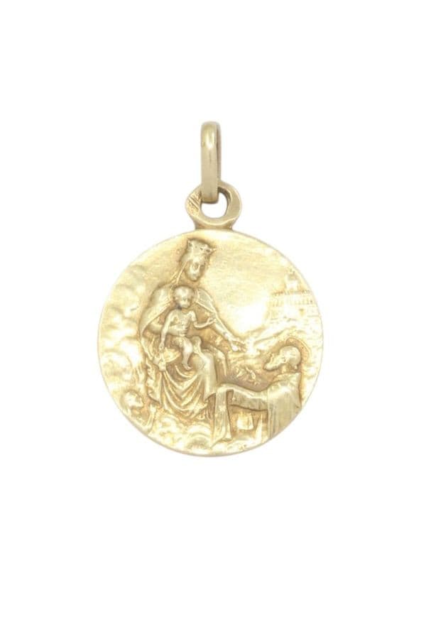Medaille Scapulaire Ancienne - photo 3