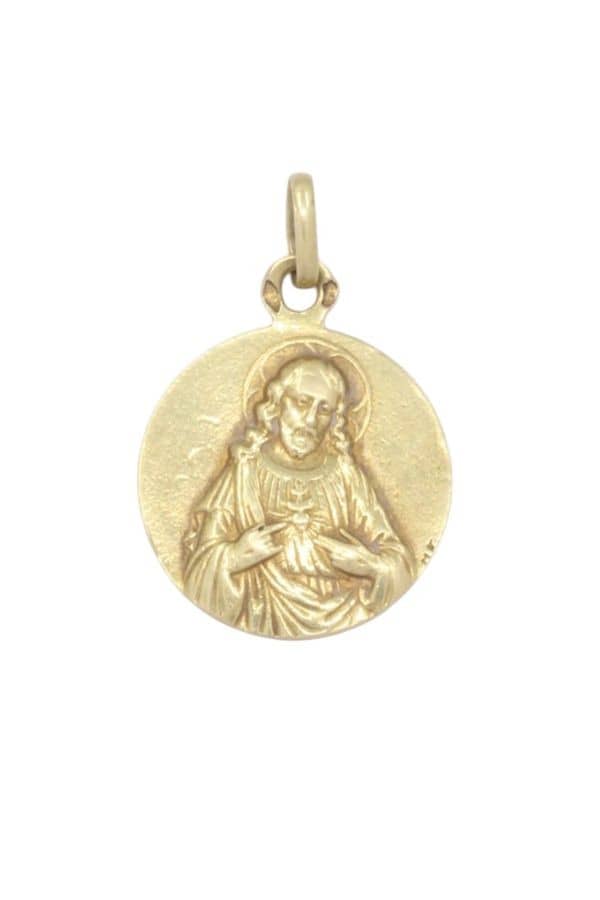 MEDAILLE SCAPULAIRE ANCIENNE, photo 2 sur 3