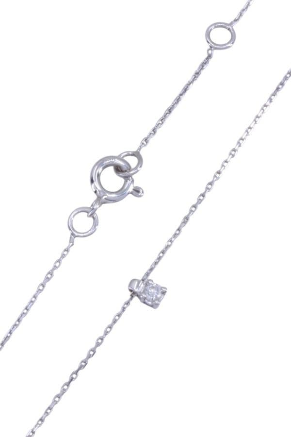 Collier Diamant Solitaire 0.05 Carat - photo 3