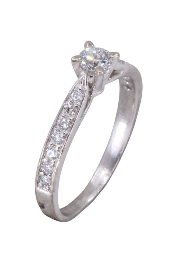 Solitaire Moderne Diamants - photo 3